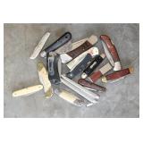 (15) ASSORTED KNIVES