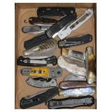 (18) ASSORTED KNIVES