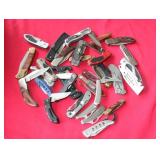 ABOUT (30) ASSORTED KNIVES
