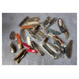 ABOUT (28) ASSORTED KNIVES