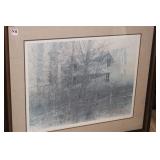 TWO FRAMED PRINTS