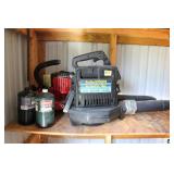 (2) BLOWERS & (2) TANKS COLEMAN PROPANE FUEL