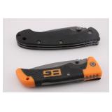 TWO GERBER LOCKBACK KNIVES