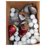 GOLF CLUB HEAD VARIETY & GOLF BALLS