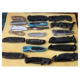 ABOUT (20) ASSORTED KNIVES