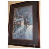 ARNOLD MCDOWEL PRINT "CHRISTMAS ANGEL"