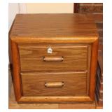 TWO DRAWER NIGHT STAND
