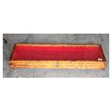 DISPLAY BOX, PLEXIGLASS TOP