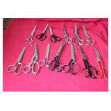 (13) ASSORTED PAIRS OF SCISSORS