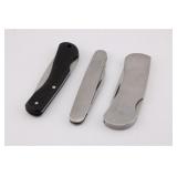 THREE CASE KNIVES