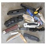 (17) ASSORTED KNIVES