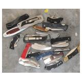 (20) ASSORTED KNIVES