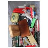 VARIETY OF CASE EMPTY KNIFE BOXES