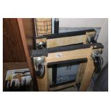 PAIR LOW PROFILE 4-WHEEL DOLLIES