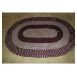 OVAL BRAIDED RUG