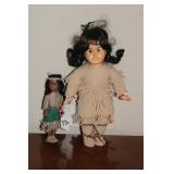 (20 NATIVE AMERICAN DOLLS