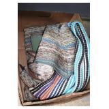 (5) THROW RUGS