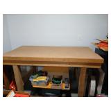 HAND MADE WORK BENCH - 72" X 38" X 37"