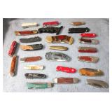 ABOUT (25) ASSORTED KNIVES