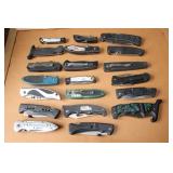 ABOUT (20) ASSORTED KNIVES