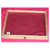 GLASS TOP DISPLAY BOX