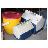 (3) VARIOUS COOLERS