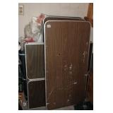 (3) LIGHT WEIGHT FOLDING TABES, ETC