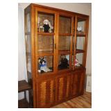 TWO PC CHINA CABINET
