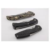 THREE BUCK LOCKBACK KNIVES