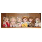 (6) PRECIOUS MOMENTS DOLLS