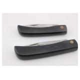 TWO KISSING CRANE KNIVES