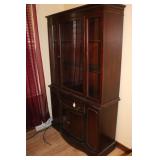 MAHOGANY CHINA CABINET