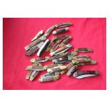 ABOUT (30) ASSORTED KNIVES
