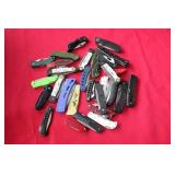 ABOUT (30) ASSORTED KNIVES