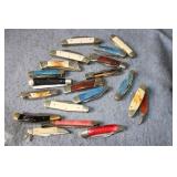 ABOUT (20) ASSORTED KNIVES