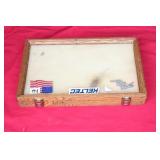 PLEXIGLASS TOP DISPLAY BOX