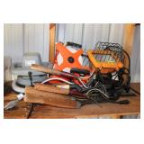 BUFFER, WORK LIGHTS, GARDEN TOOLS ETC
