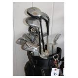 GOLF CLUBS IN BAG