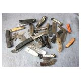 ABOUT (30) ASSORTED KNIVES