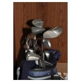 GOLF CLUBS IN BAG
