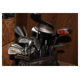 GOLF CLUBS IN BAG