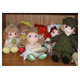 (7) PRECIOUS MOMENTS DOLLS