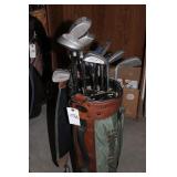 GOLF CLUBS IN BAG
