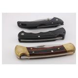 THREE BUCK KNIVES