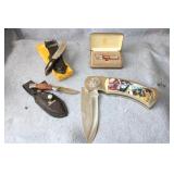 (4) ASSORTED KNIVES