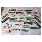 ABOUT (30) ASSORTED KNIVES