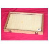 GLASS TOP DISPLAY BOX