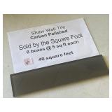 40 SFT Carbon Polished Wall Tile