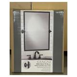 20"x24" MATT BLACK MIRROR