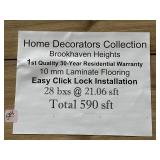 590 SFT 10mm Brookhaven Heights Laminate